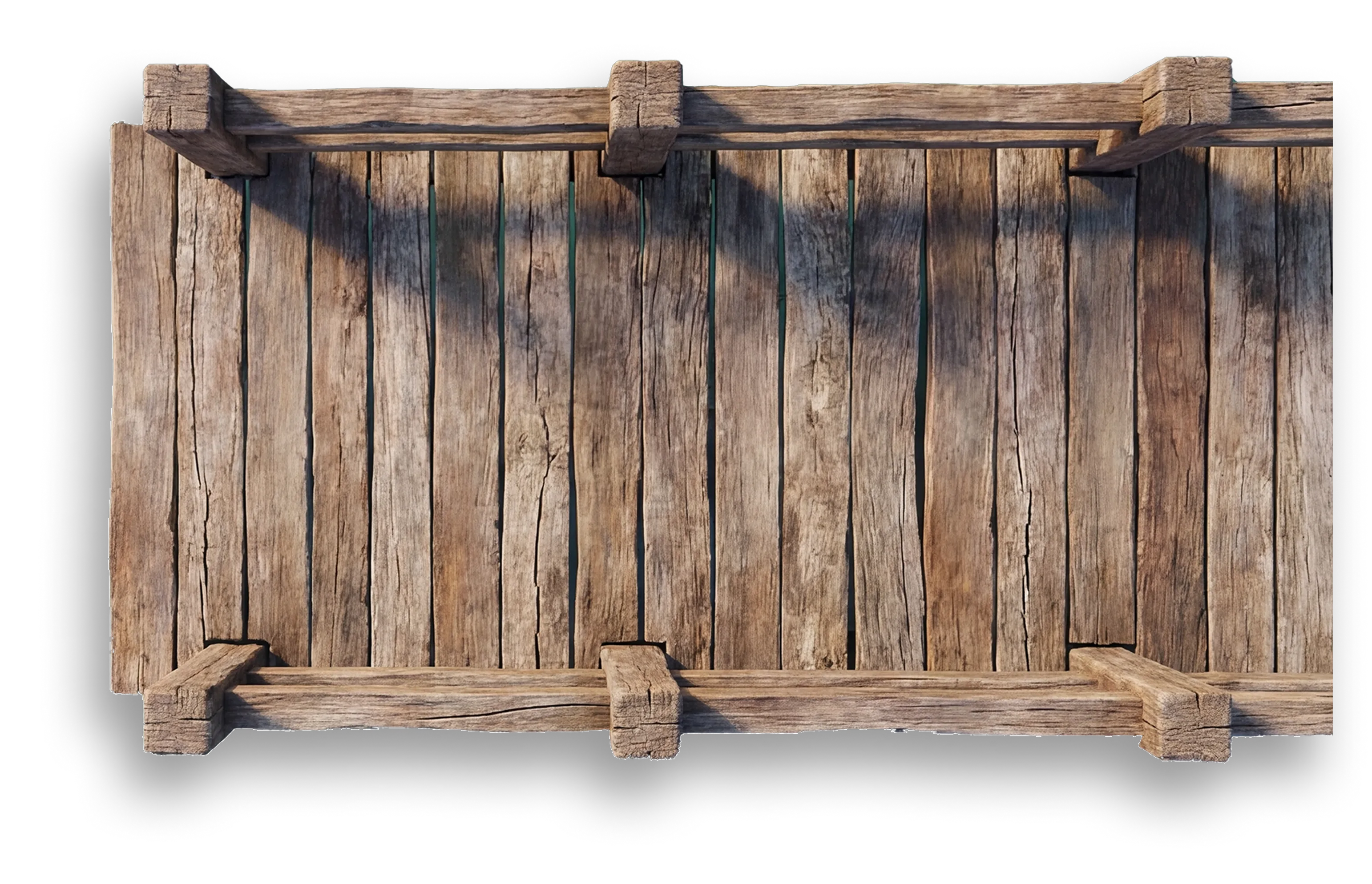 Wooden pier